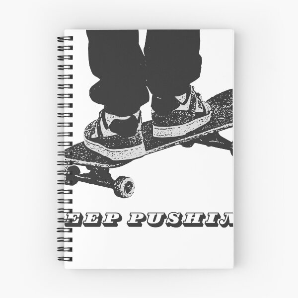 Item preview, Keep pushing skater 2 designed and sold by TrisselShop.
