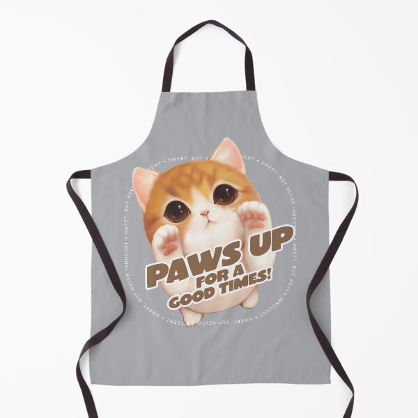 Item preview, Raise Your Paws: It's Party Time! -Cute Kitten designed and sold by EdvvinStudios.