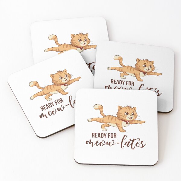 Item preview, Cute Pilates Cat – “Ready for meow-lates” designed and sold by sashica.