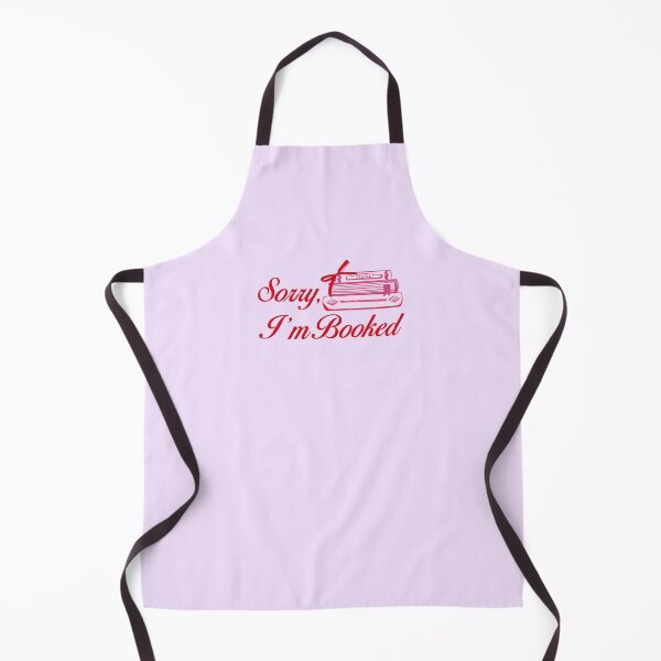 Item preview, Sorry I’m Booked. Pink and Red Books. Book Lover. designed and sold by CoCoArt-Ua.