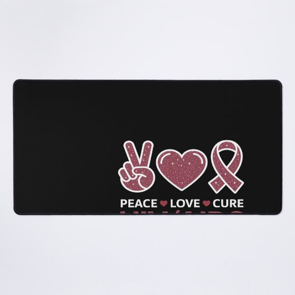 Item preview, Peace Love Cure World Aids Day HIVAIDS Awareness Men Women designed and sold by Bstilablhot.