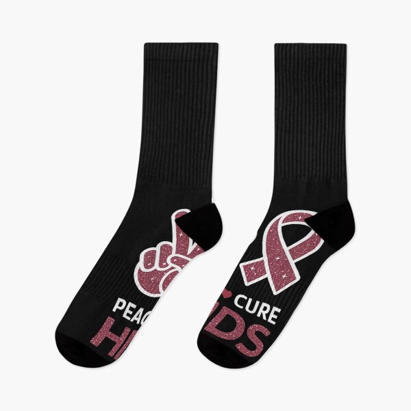 Item preview, Peace Love Cure World Aids Day HIVAIDS Awareness Men Women designed and sold by Bstilablhot.