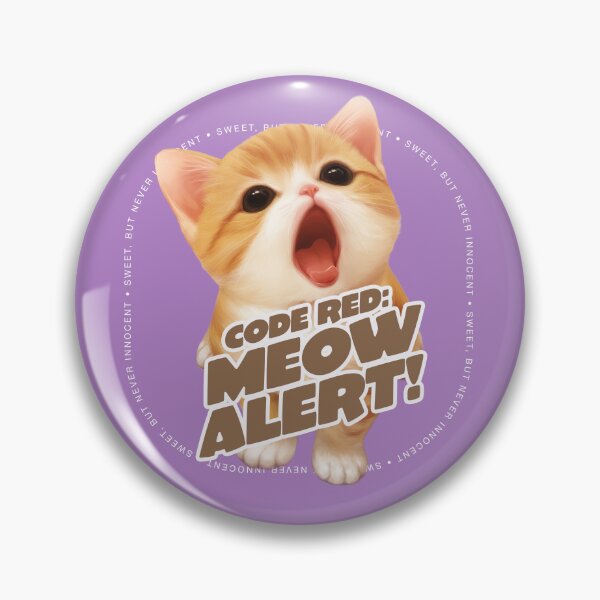 Item preview, Code Red: Meow Alert! -Cute Kitten designed and sold by EdvvinStudios.