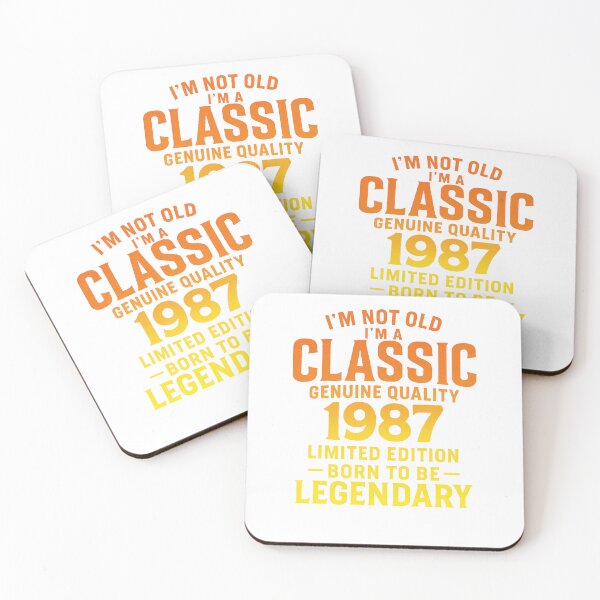 Item preview, 1987 Classic – Limited Edition Vintage Birthday designed and sold by the-dovlat.