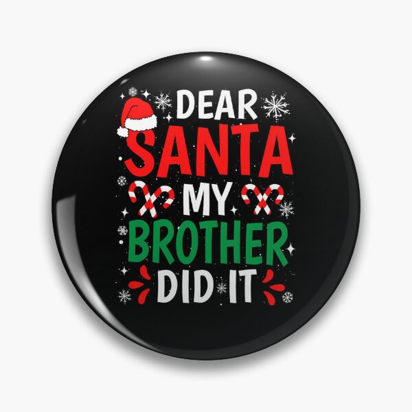 Item preview, Vintage Christmas Did Dear My Brother Santa It Retro Holiday Funny designed and sold by MediarMedic.