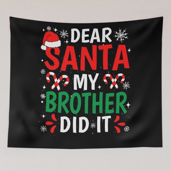 Item preview, Vintage Christmas Did Dear My Brother Santa It Retro Holiday Funny designed and sold by MediarMedic.