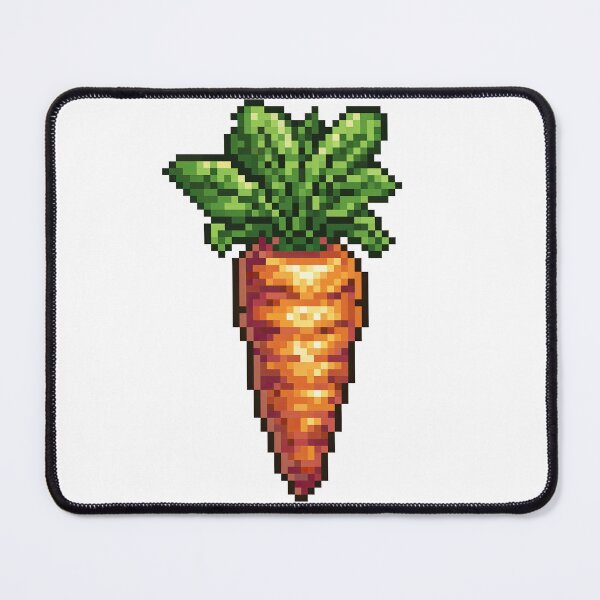 Item preview, Pixel Carrot – 16-Bit Vegetable Design designed and sold by Digital Dreamtales.