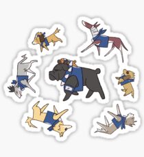 kakashi's dogs Sticker