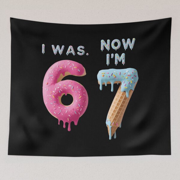 Item preview, 6 Girl Funny I 7th Hands Happy Boy I'm Was Birthday Now 7 Gift Classic designed and sold by RoniShorter.