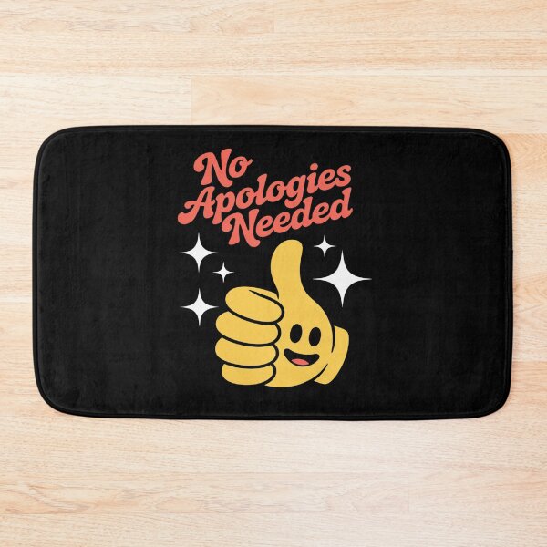 Item preview, No Apologies Needed Feminist Girl Power Graphic designed and sold by NetoGalaxy.