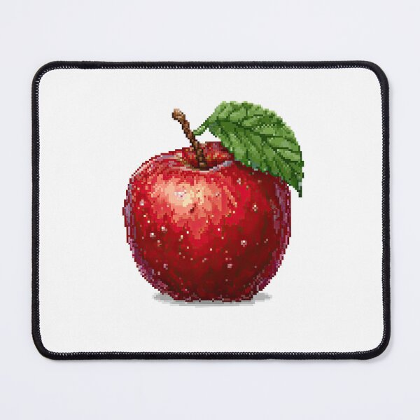Item preview, Pixel Apple – Retro 16-Bit Fruit Design designed and sold by Digital Dreamtales.