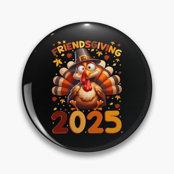 Item preview, Party Thankful Humor Friendsgiving Friends Squad 90s Turkey designed and sold by Daleburuling.
