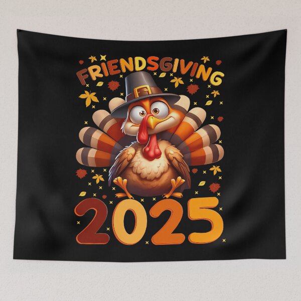 Item preview, Party Thankful Humor Friendsgiving Friends Squad 90s Turkey designed and sold by Daleburuling.