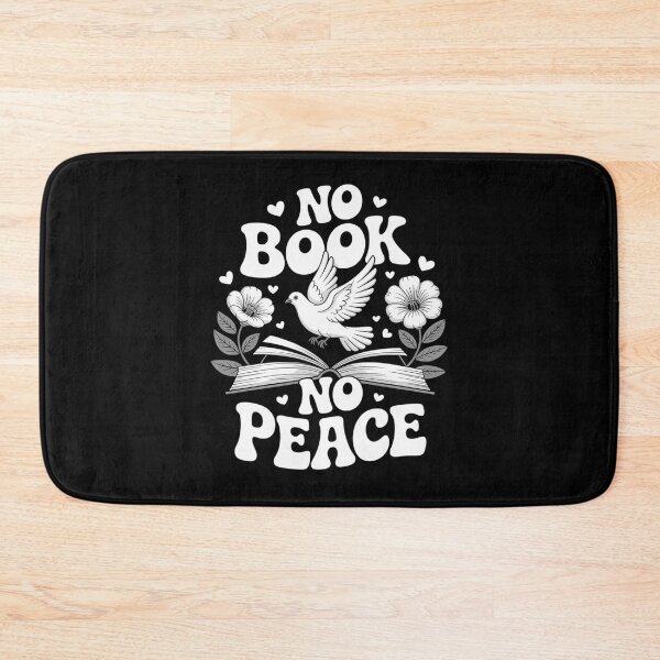 Item preview, NO Book NO Peace – Open Pages Calm Minds DEEP Stories designed and sold by NetoGalaxy.