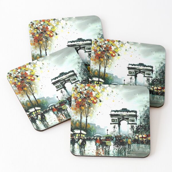 Item preview, Champs-Élysée: Parisian Lights and Carriages Along the Grand Boulevard - 06 designed and sold by artdesignsnow.