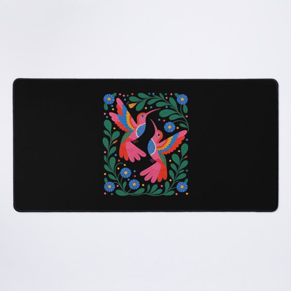 Item preview, Floral Bird Otomi Mexican Embroidery Style Mexicano Mexicana designed and sold by RsFilsingerArt.