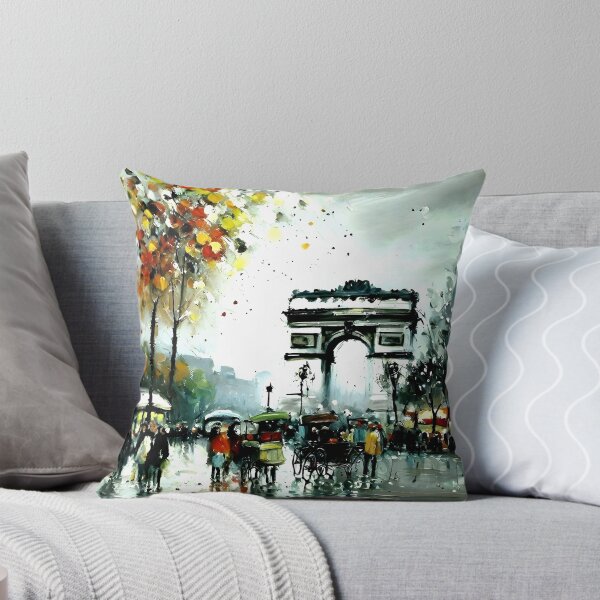 Item preview, Champs-Élysée: Parisian Lights and Carriages Along the Grand Boulevard - 06 designed and sold by artdesignsnow.