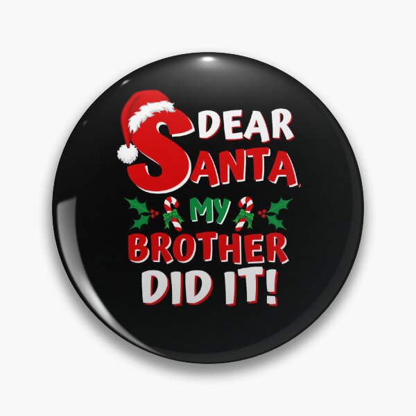 Item preview, Funny My Retro Brother Did Vintage It Dear Holiday Santa Christmas designed and sold by MediarMedic.