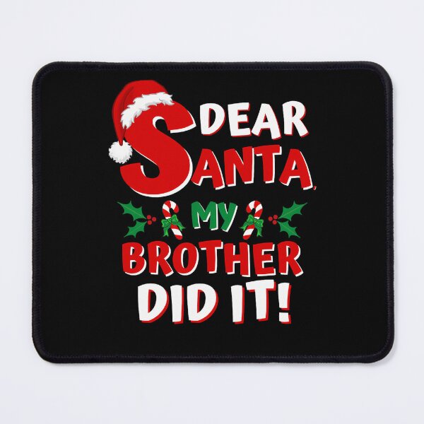 Item preview, Funny My Retro Brother Did Vintage It Dear Holiday Santa Christmas designed and sold by MediarMedic.