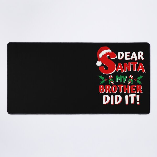 Item preview, Funny My Retro Brother Did Vintage It Dear Holiday Santa Christmas designed and sold by MediarMedic.