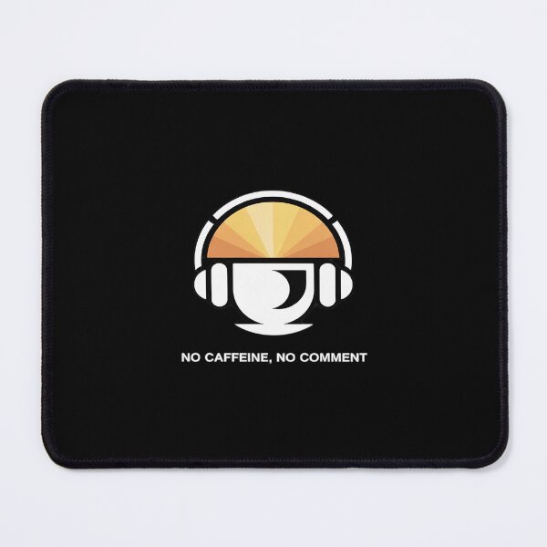 Item preview, No Caffeine No Comment Coffee Cup Headphones designed and sold by NetoGalaxy.