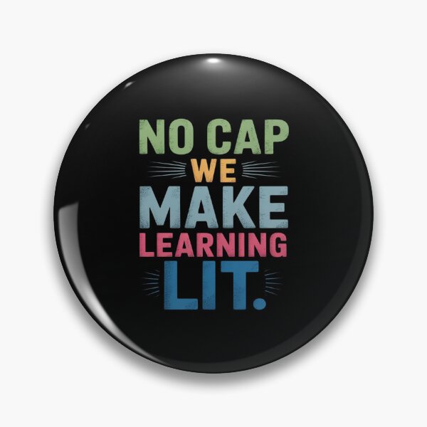 Item preview, No Cap We Make Learning Lit Teen Slang Matching Teacher designed and sold by NetoGalaxy.