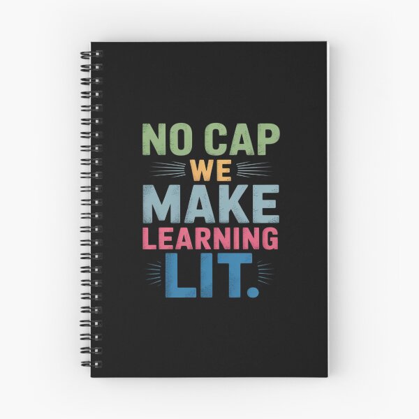 Item preview, No Cap We Make Learning Lit Teen Slang Matching Teacher designed and sold by NetoGalaxy.