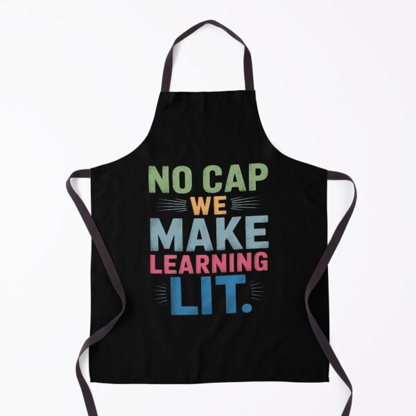 Item preview, No Cap We Make Learning Lit Teen Slang Matching Teacher designed and sold by NetoGalaxy.