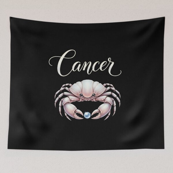 Item preview, Pearl Cancer Zodiac Crab designed and sold by ZodiacWonders.