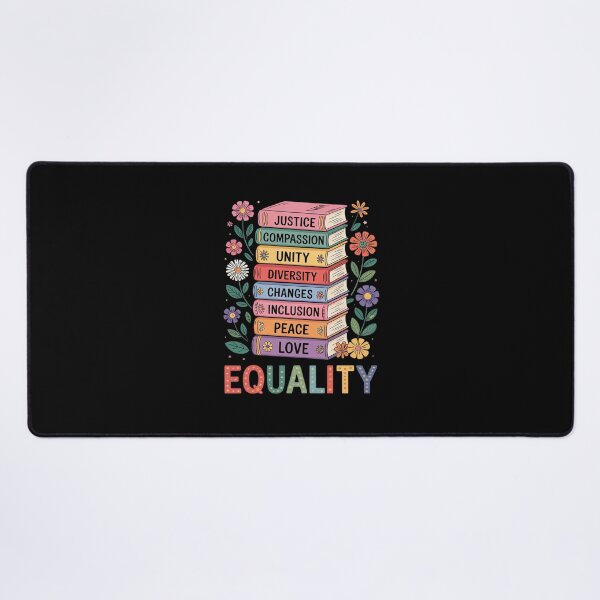 Item preview, Floral Book Equality Human Rights, Social Justice Peace Love designed and sold by RsFilsingerArt.