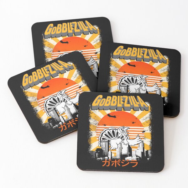 Item preview, Quote Retro Gobblezilla Happy Thanksgiving Style Humor Funny designed and sold by nguyenconguan80.