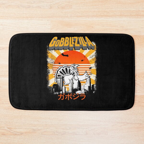 Item preview, Quote Retro Gobblezilla Happy Thanksgiving Style Humor Funny designed and sold by nguyenconguan80.