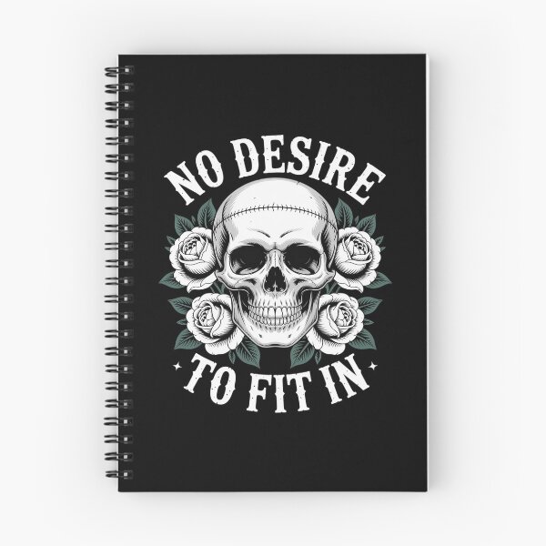 Item preview, No Desire to Fit in Skull designed and sold by NetoGalaxy.