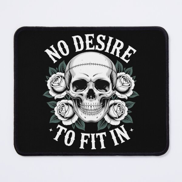 Item preview, No Desire to Fit in Skull designed and sold by NetoGalaxy.