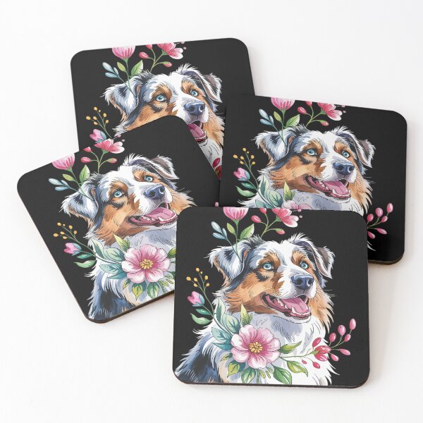Item preview, Floral Dog Lover , Aussie Dog Mom Floral  designed and sold by RoyTill0Art.