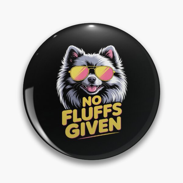 Item preview, No Fluffs Given - Groovy Pomeranian Dog Owner Animal Lover designed and sold by NetoGalaxy.