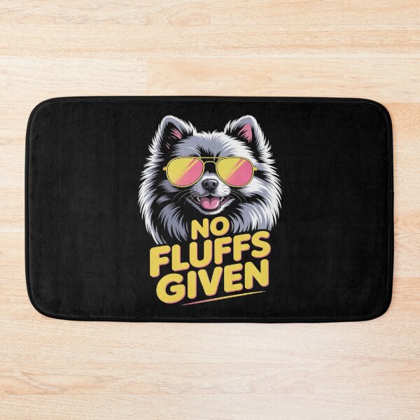 Item preview, No Fluffs Given - Groovy Pomeranian Dog Owner Animal Lover designed and sold by NetoGalaxy.