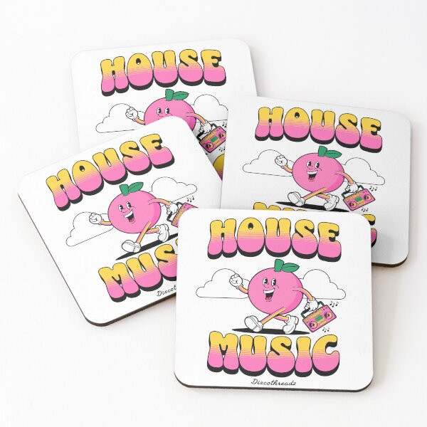 Item preview, HOUSE MUSIC  - Cherry Blaster (Black)  designed and sold by Discothreadz.