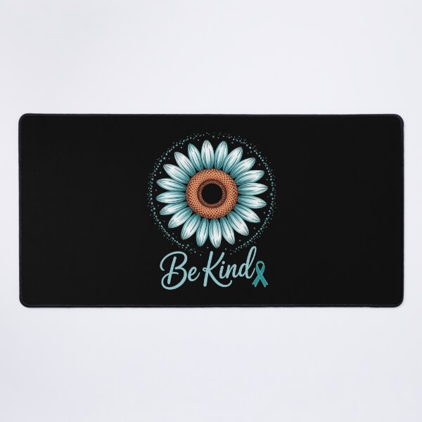 Item preview, Flower Ribbon Kindness Ovarian Cancer Awareness designed and sold by gourpmerzihd.