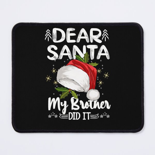 Item preview, Did Dear It Christmas Retro Funny My Holiday Brother Vintage Santa designed and sold by MediarMedic.