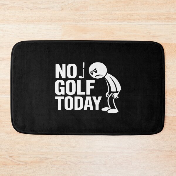 Item preview, No Golf Today Funny Sad Stick Man Golfing designed and sold by NetoGalaxy.