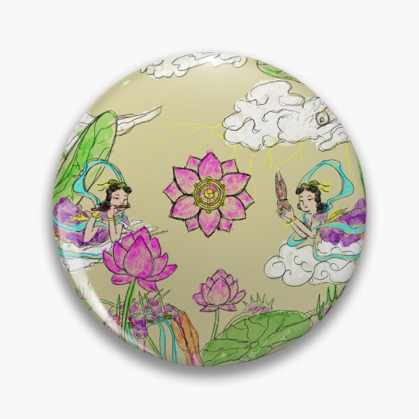 Item preview, Lotus Mandala designed and sold by TABINCHU.COM.