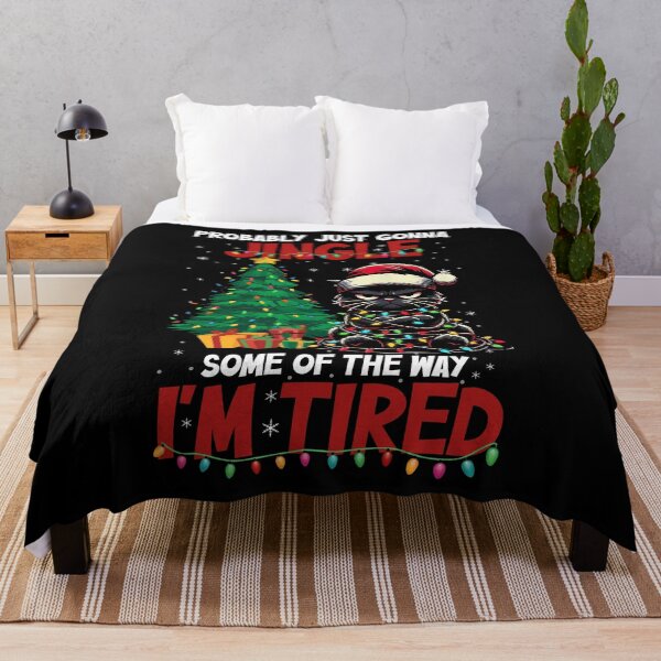 Item preview, Grumpy Cat Christmas Lights Tired Holiday Shirt designed and sold by TinaMDedrick.