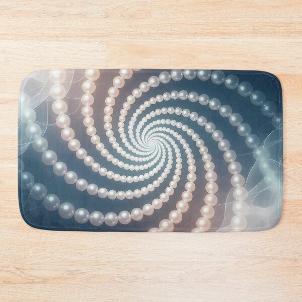 Item preview, Glowing Spiral of Pearls, Water Waves Motif  (image size 8320x12480) designed and sold by Digital-Davinci.
