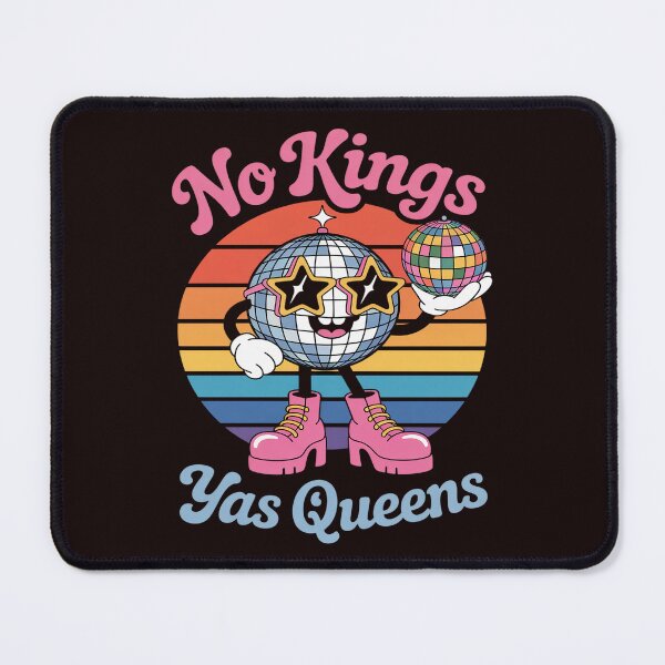 Item preview, No Kings Yas Queens Disco designed and sold by NetoGalaxy.