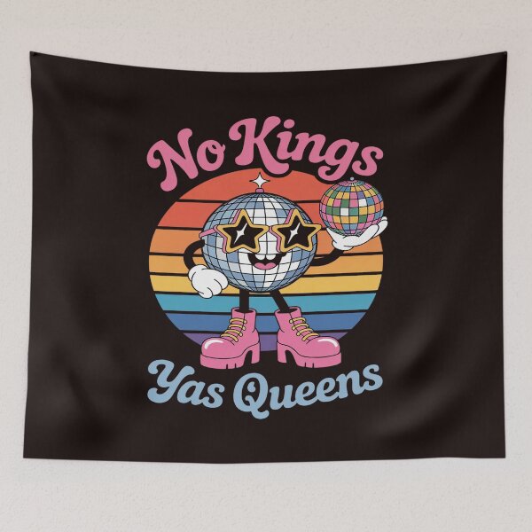 Item preview, No Kings Yas Queens Disco designed and sold by NetoGalaxy.