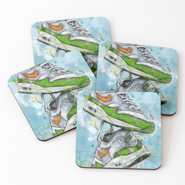 Item preview, AirMax1 sneaker green art designed and sold by GalleryKauffeld.
