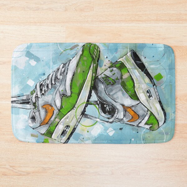 Item preview, AirMax1 sneaker green art designed and sold by GalleryKauffeld.