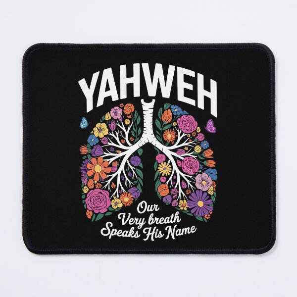 Item preview, Floral Lung Flowers Yahweh Our Very Breath Speaks His Name  designed and sold by RoyTill0Art.