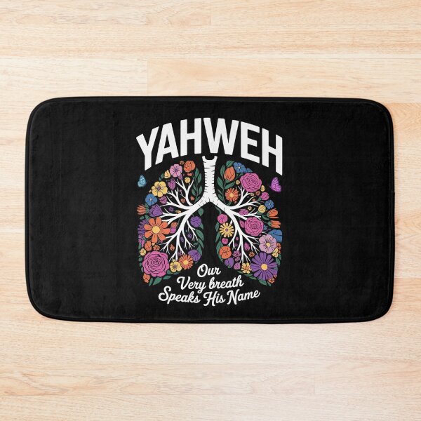 Item preview, Floral Lung Flowers Yahweh Our Very Breath Speaks His Name  designed and sold by RoyTill0Art.